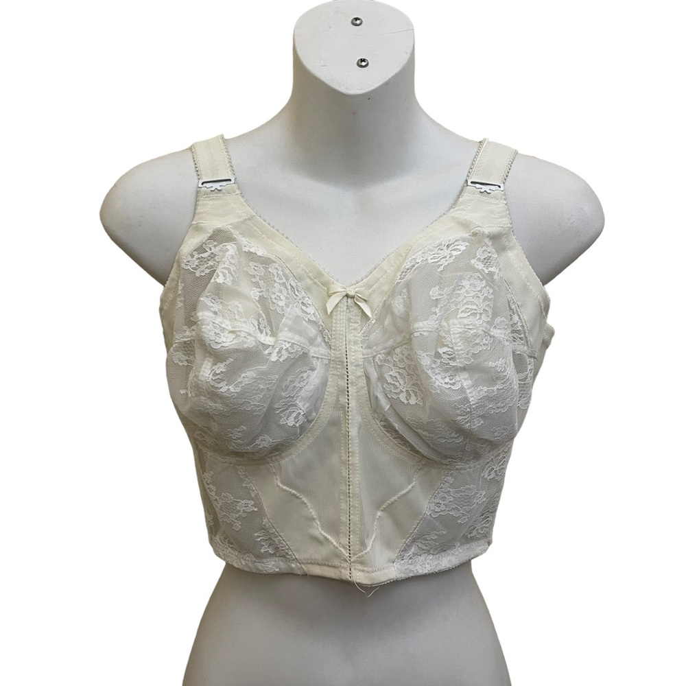 Vintage 70s Bali Sky Bali Line Bra Corset  Rockabilly Pinup Coquette Bustier